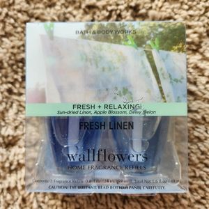 Buy 2 Get 1 FREE!!!Wallflowers refill set of 2 - Fresh Linen BBW